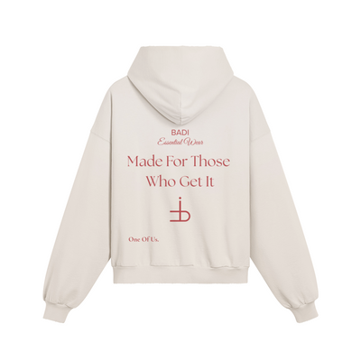 SUDADERA “RAW EDGE 380” — IMPERFECTA A PROPÓSITO
